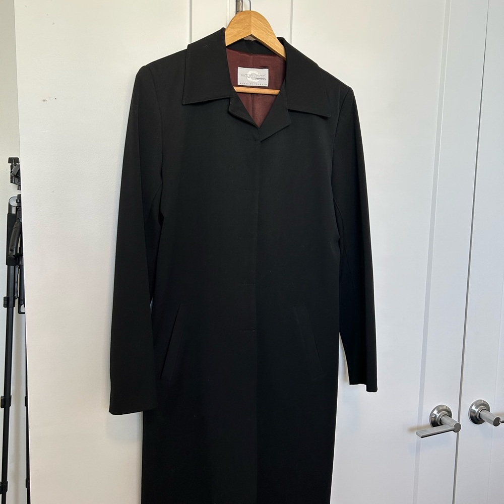Classic Black Women's Pea Coat
